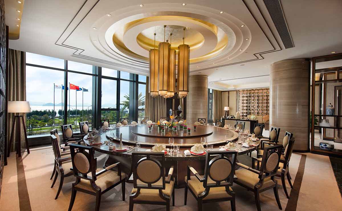 RF-20 Contemporary Restaurant Dining Sets Furniture Customization