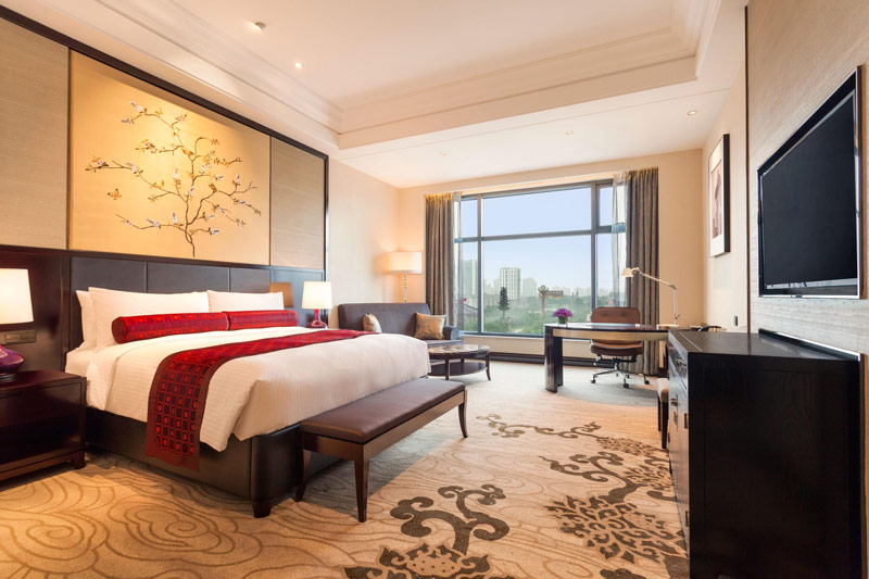 HF-10 Grand Hyatt Hotel Queen Size Bedroom Set Furniture