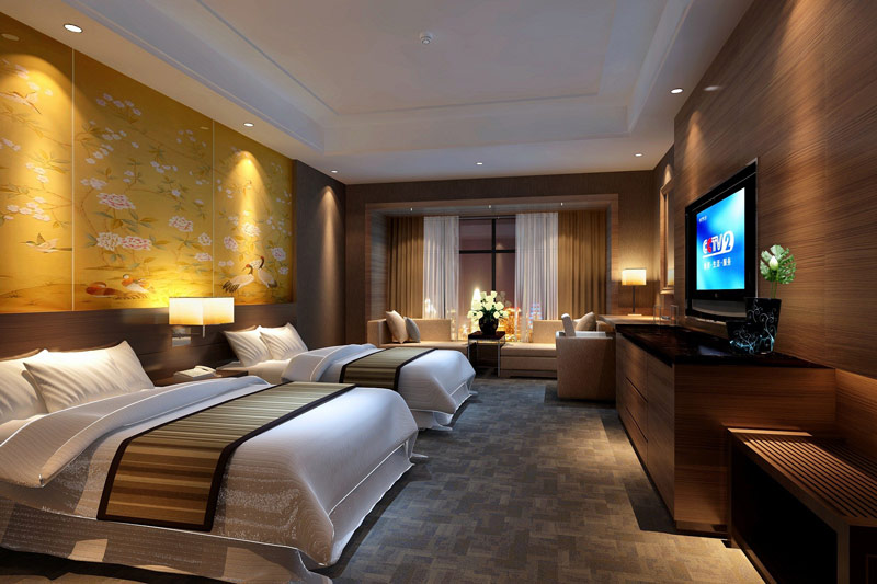 AF-13 Modern Design Good Price Apartment Bedroom Furniture Bed Set